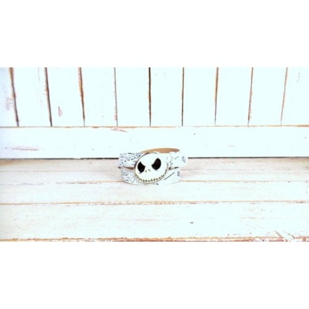 Vintage 90s Nightmare Before Xmas Lil Jack buckle belt/Disney Tim Burton